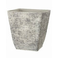 Regency International Fiber Resin Aged Square Planter 16"D X 16.5"H-0